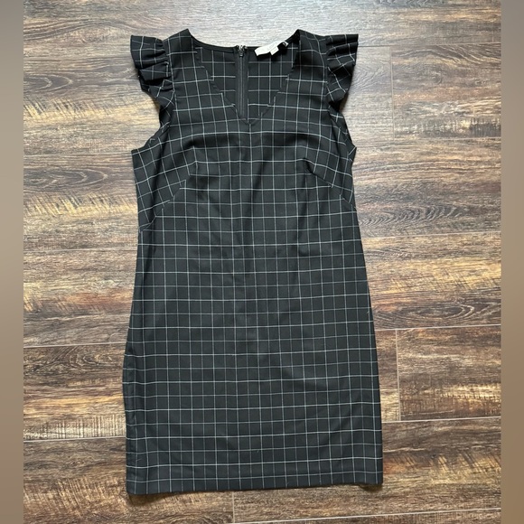 LOFT Black Shift Dress 4 - Picture 1 of 5